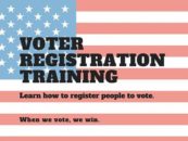 Virtual Voter Registration Training – from Democracy NC