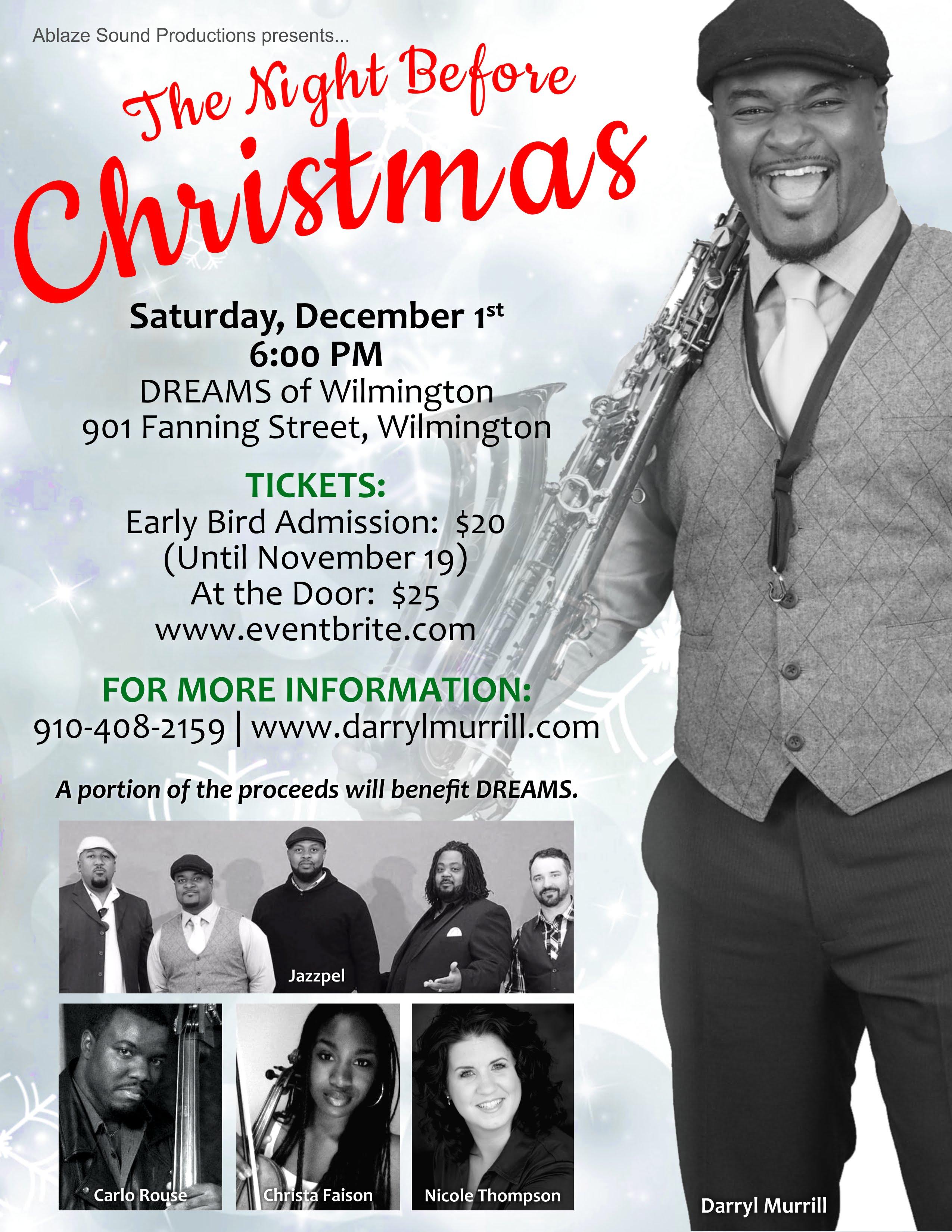 The Night Before Christmas Jazz Concert and Fundraiser - Greater ...
