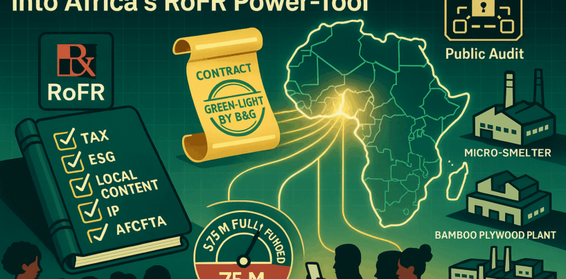 When Black & Global Puts Its Compliance Engine Behind  the Right-of-First-Refusal Movement