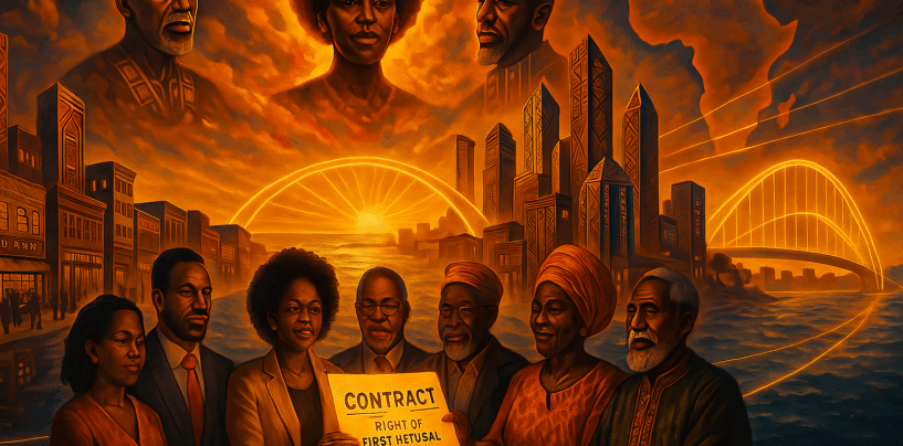 Black Wall Street USA Adopts the Right of First Refusal: A Historic Step Toward Economic Liberation