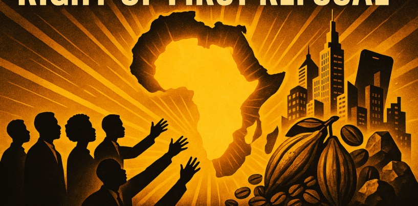 Black Wall Street USA Endorses the Right of First Refusal:  A Call for Black Leadership Organizations to Unite