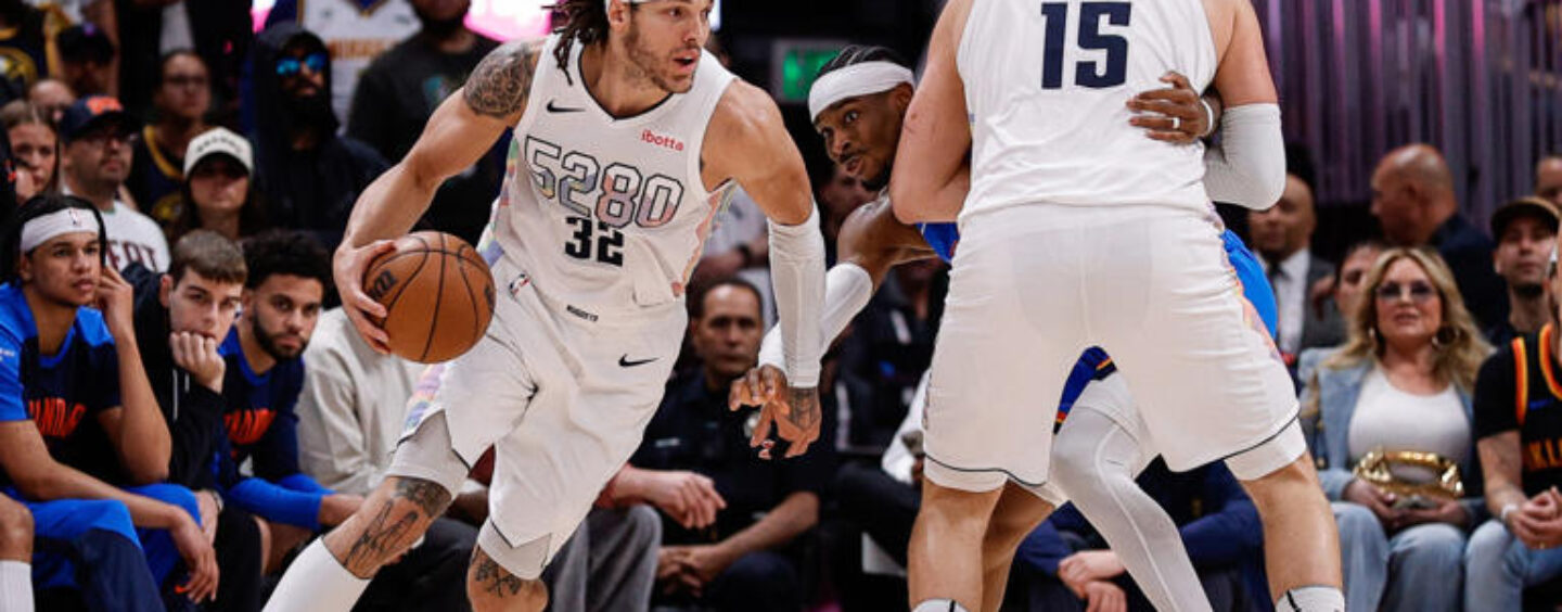 Nuggets’ Aaron Gordon Had Words for Steph Curry and Jayson Tatum on Sunday