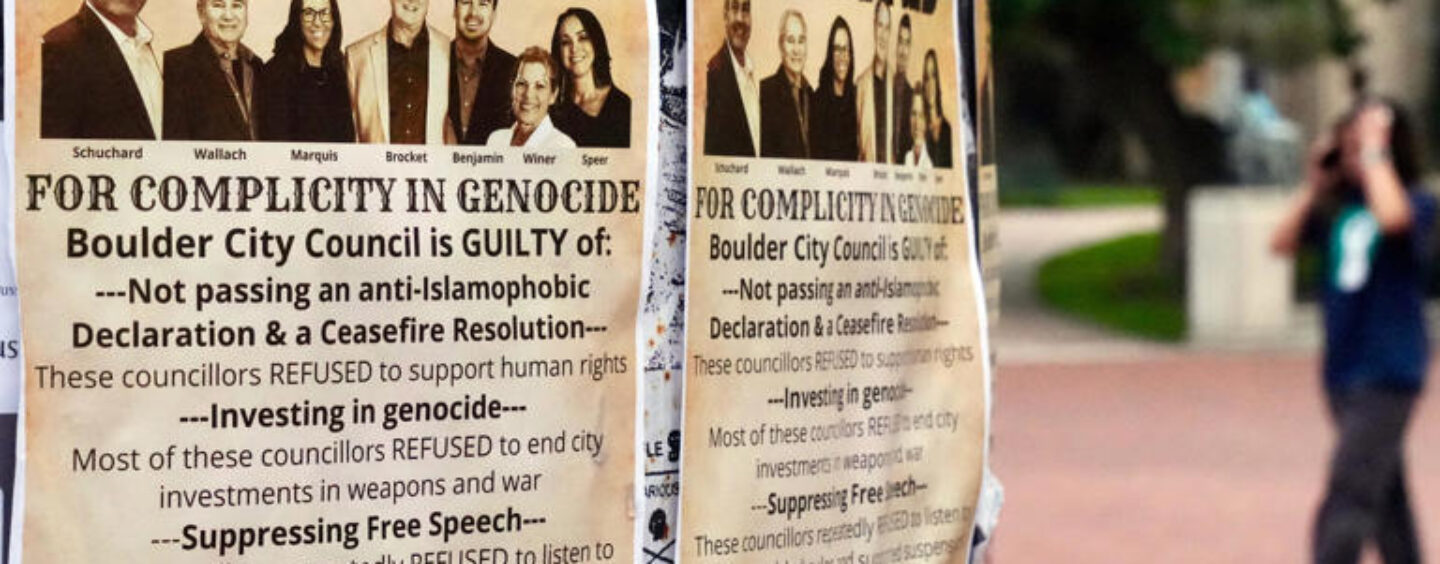 Divisions Deepen in Wealthy, Liberal Boulder After Antisemitic Attack