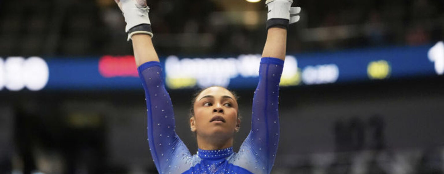 Olympian Hezly Rivera Edges Leanne Wong for Victory at the US Gymnastics Championships