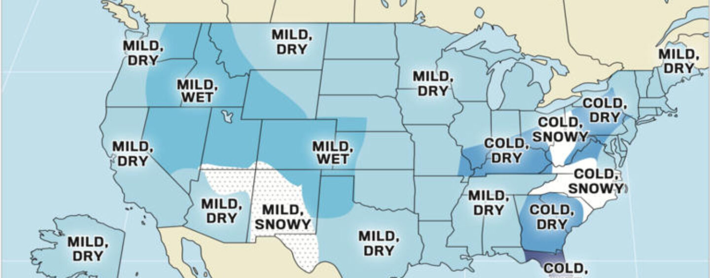 Old Farmer’s Almanac Predicts US Weather for Winter 2025