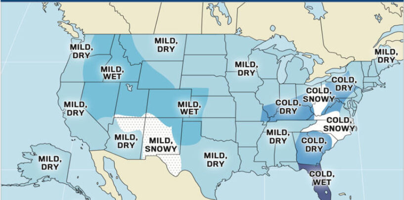 Old Farmer’s Almanac Predicts US Weather for Winter 2025