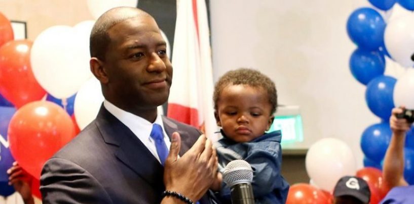 Andrew Gillum Shocks the Political World and Sets Stage for Three Black U.S Governors
