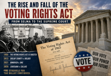 The Rise and Fall of the Voting Rights Act: From Selma to the Supreme Court
