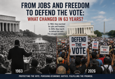 From Jobs and Freedom to Defend the Vote: What Changed in 63 Years?