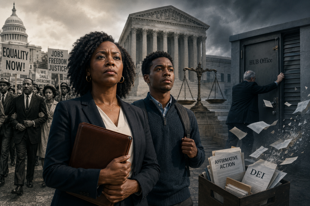 When the Remedy Becomes the Crime: Affirmative Action, White Supremacy, and the New Politics of “Neutrality” - Greater Diversity News