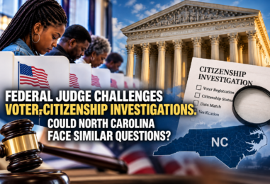 Federal Judge Challenges Voter-Citizenship Investigations. Could North Carolina Face Similar Questions?