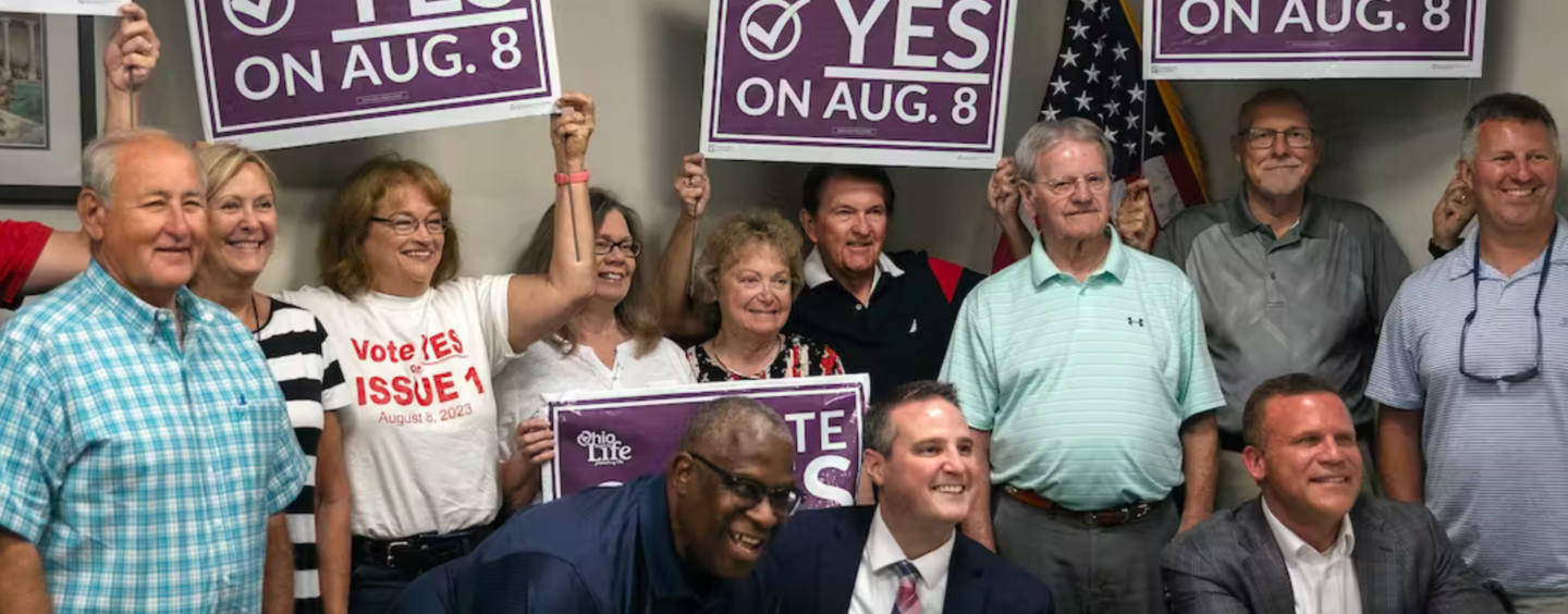 Ohio Voters Kept Constitutional Amendment Preventing the Majority from Someday Limit Other Rights