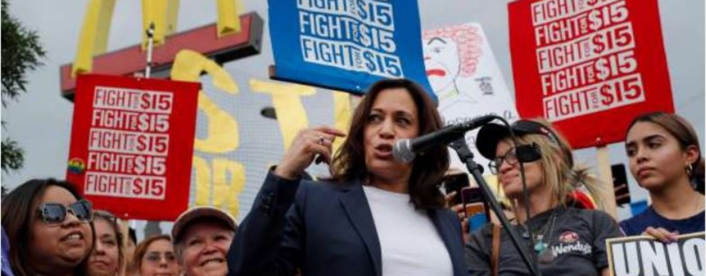 Kamala Harris Visits Las Vegas McDonald’s to Protest With Workers
