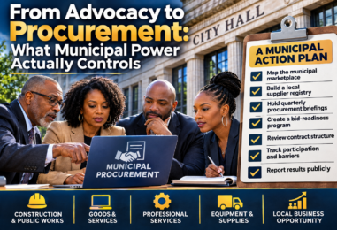 From Advocacy to Procurement: What Municipal Power Actually Controls