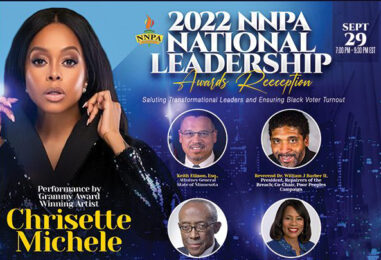 Chrisette Michele Helps Punctuate ‘Black Excellence’ at NNPA Leadership Awards
