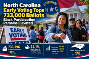 North Carolina Early Voting Surge