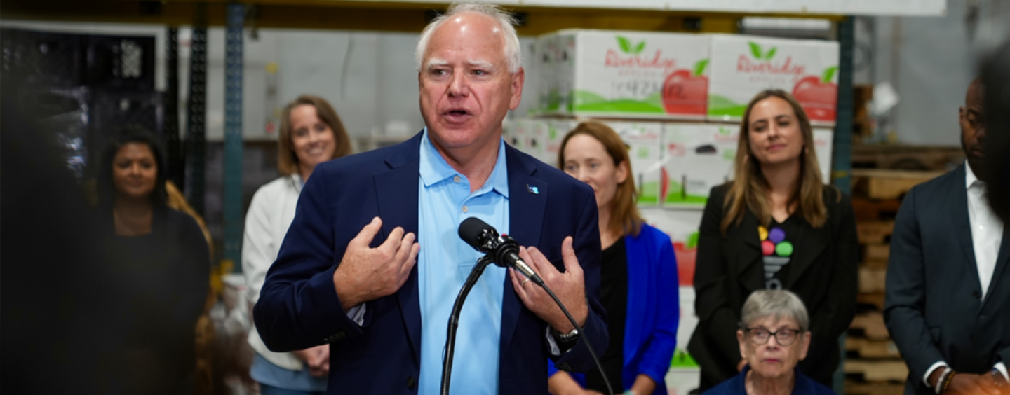 Kamala Harris Selects Minnesota Gov. Tim Walz as Running Mate