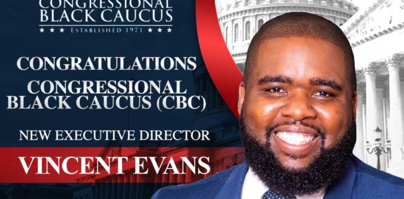 Congressional Black Caucus Announces New Executive Director, Vincent Evans
