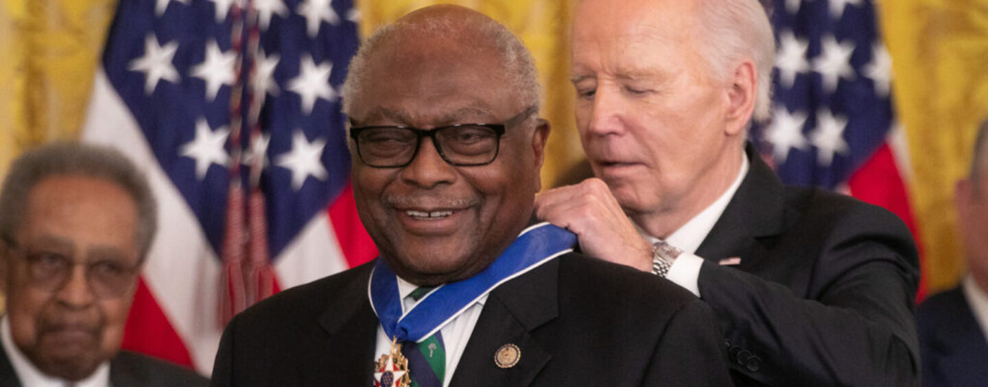 Medgar Evers, Rep. Clyburn, Among Nineteen Honored with Presidential Medal of Freedom