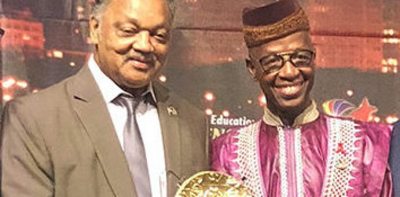 Dr. Djibril Diallo Receives Rainbow PUSH Coalition 2018 International Humanitarian Award