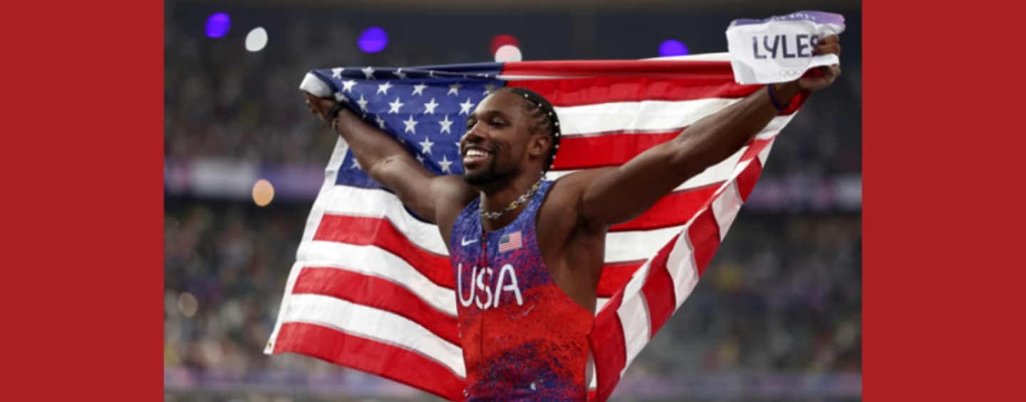 The Fastest Man in the World: Noah Lyles Wins Men’s 100-Meter Gold in Paris