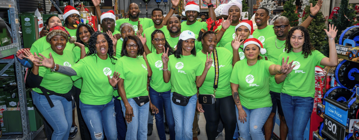 FPL and Partners Help Spread Joy this Holiday Season at Shopping Spree Event