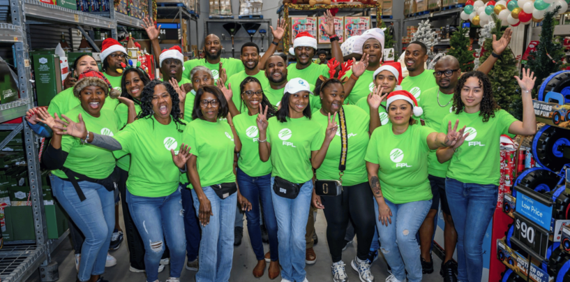 FPL and Partners Help Spread Joy this Holiday Season at Shopping Spree Event