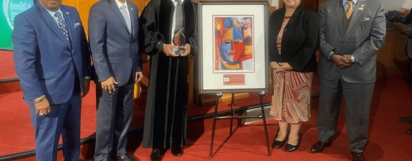 UNCF Honors Rev. Dr. Howard-John Wesley with The Keeper of the Flame Award