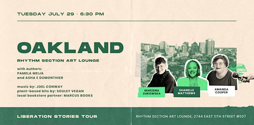 Liberation Stories Book Tour Heads to California with Events in Oakland and Los Angeles