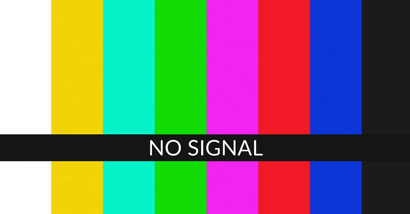 No Signal Color Bars