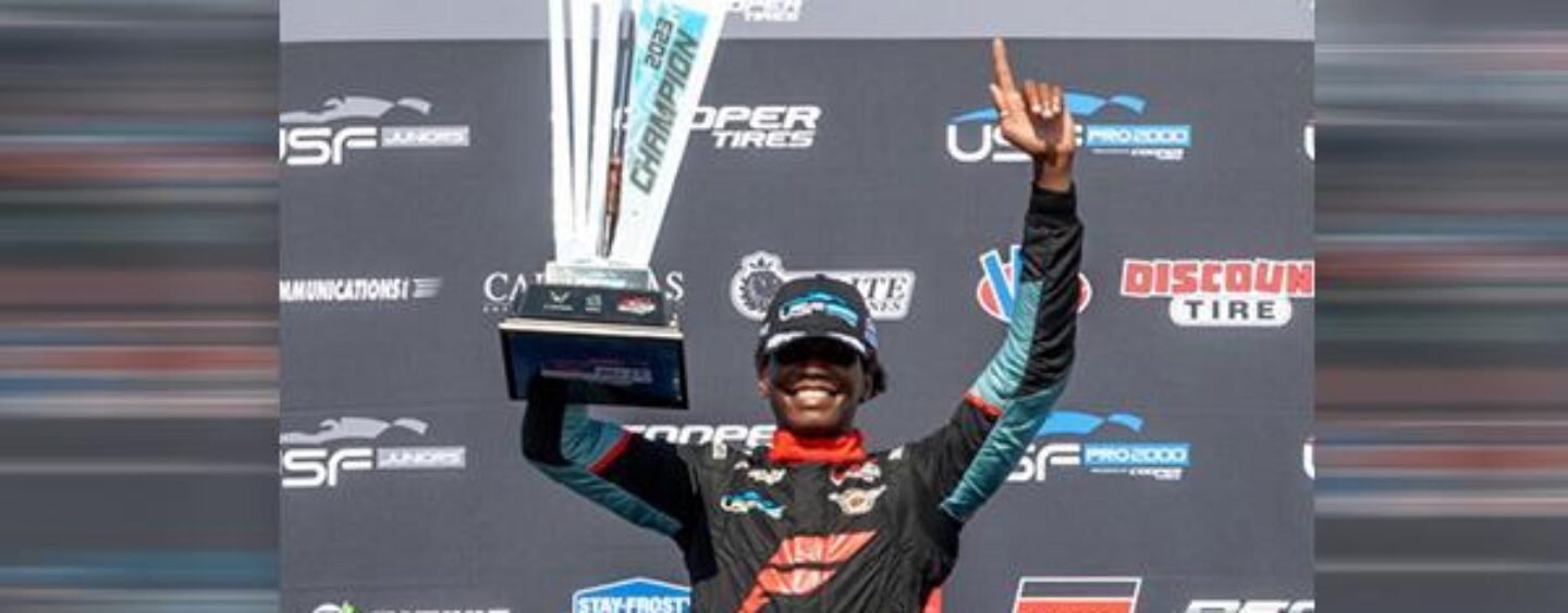 Myles Rowe Becomes First Black Driver to Win an Indycar Championship