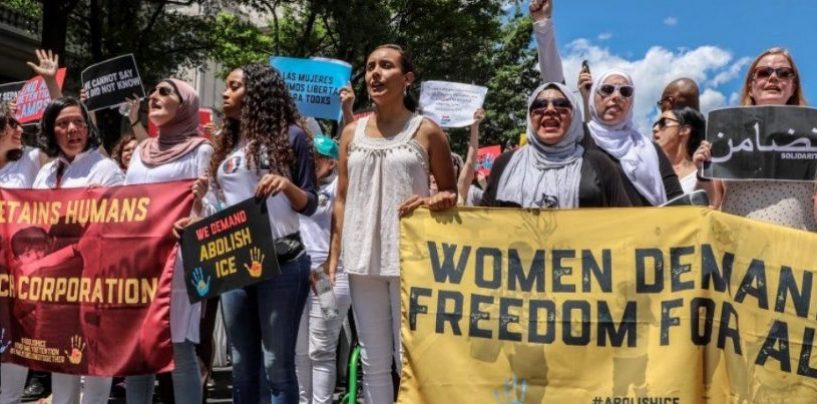#WomenDisobey: Hundreds of Demonstrators Arrested on Capitol Hill for Protesting Cruel Child, Family Detention