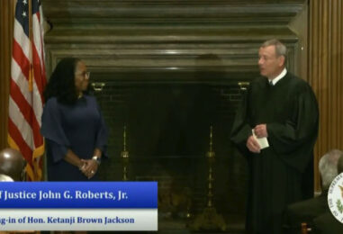 Judge Ketanji Brown Jackson Sworn-in as First Black Woman on U.S. Supreme Court